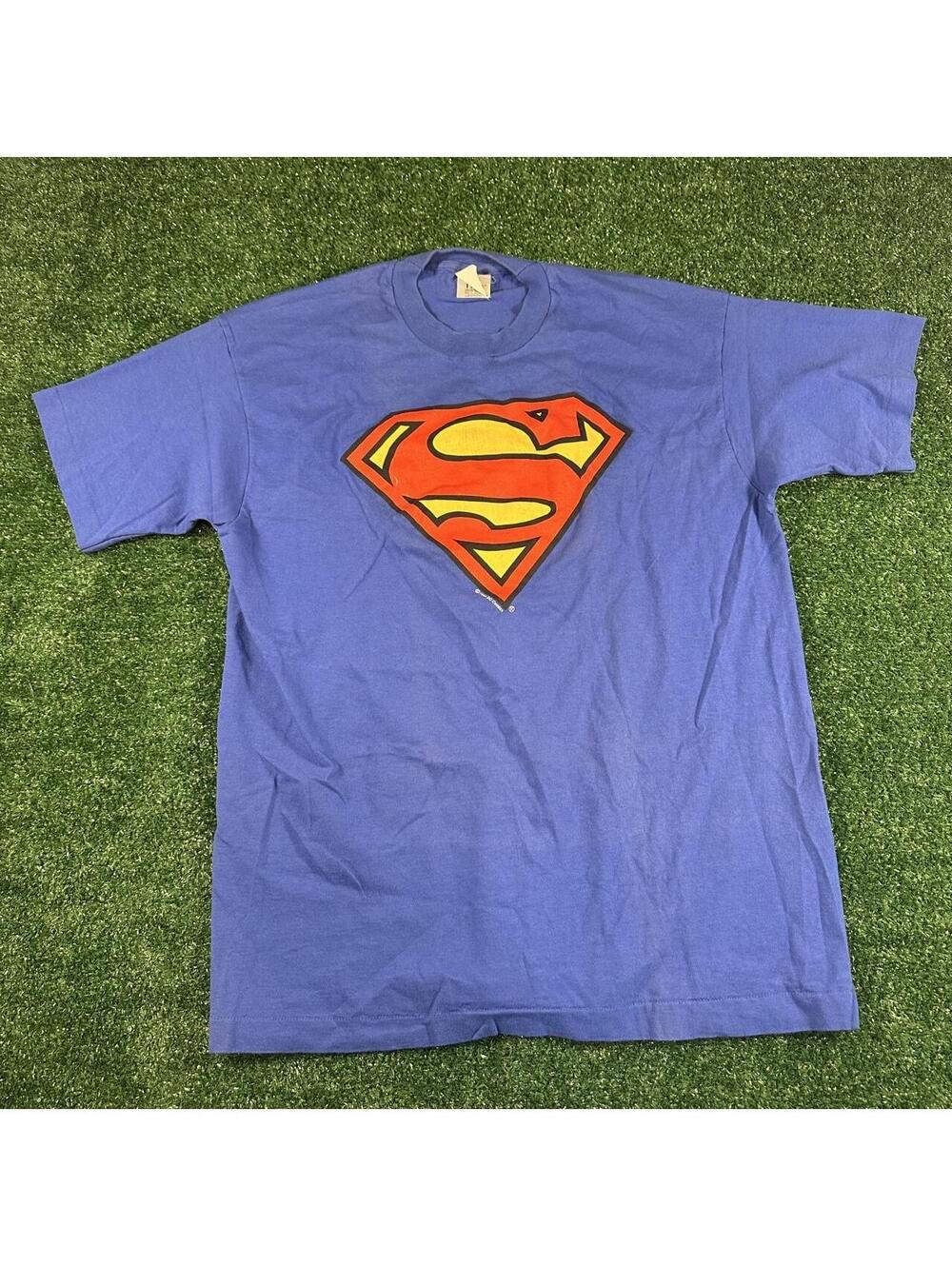Vintage 1990s DC Comics Superman shirt single stitch size xl